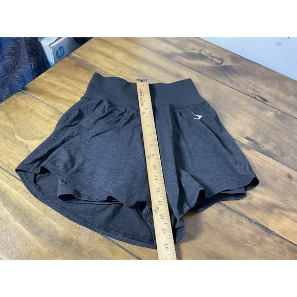 Gymshark Skort Black High Rise Slip On Tennis Skirt Size XS - Picture 8 of 11